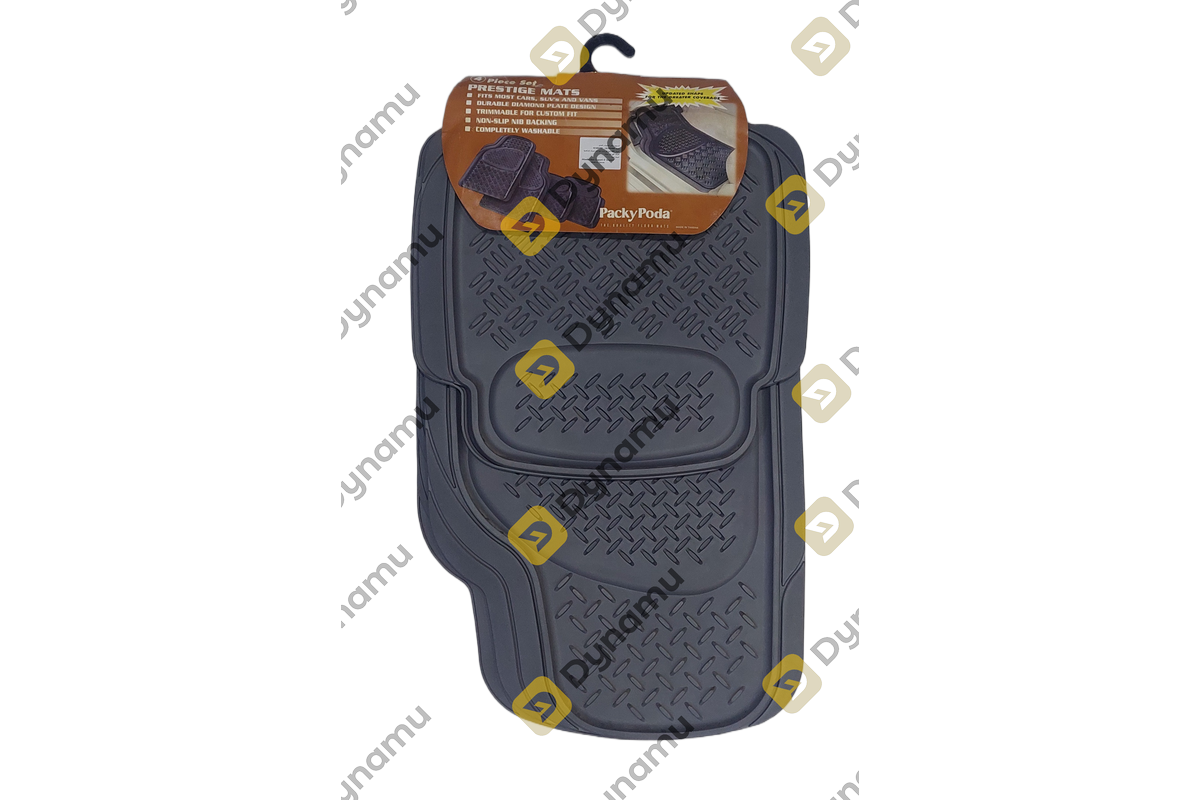 Universal Car Floor Mats - 5 Pack